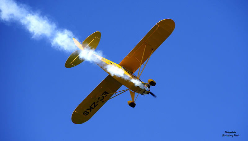 La preciosa Piper Cup de José Esteban (consulta en artículos su prueba en vuelo)